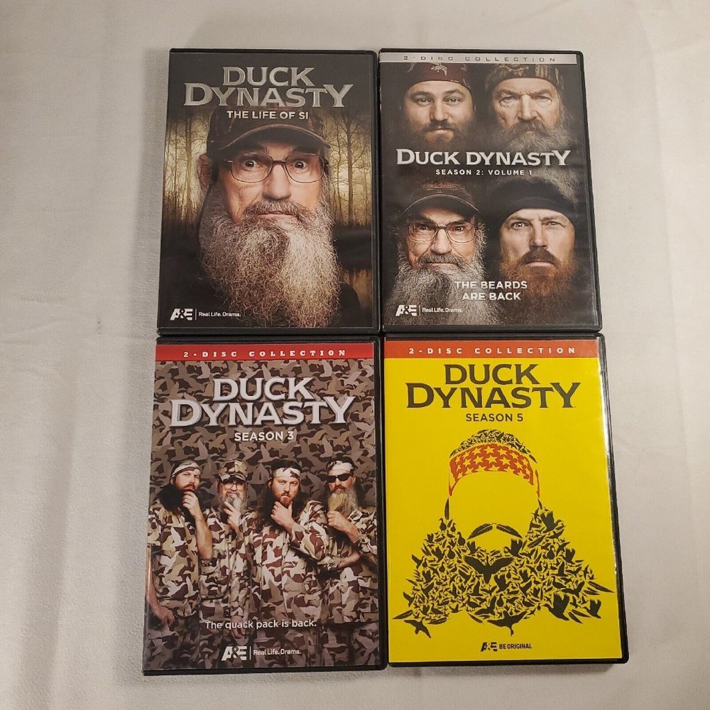 Duck Dynasty DVD Collection: Life of Si + Season 2 Vol.1 + Season 3 + Season 5